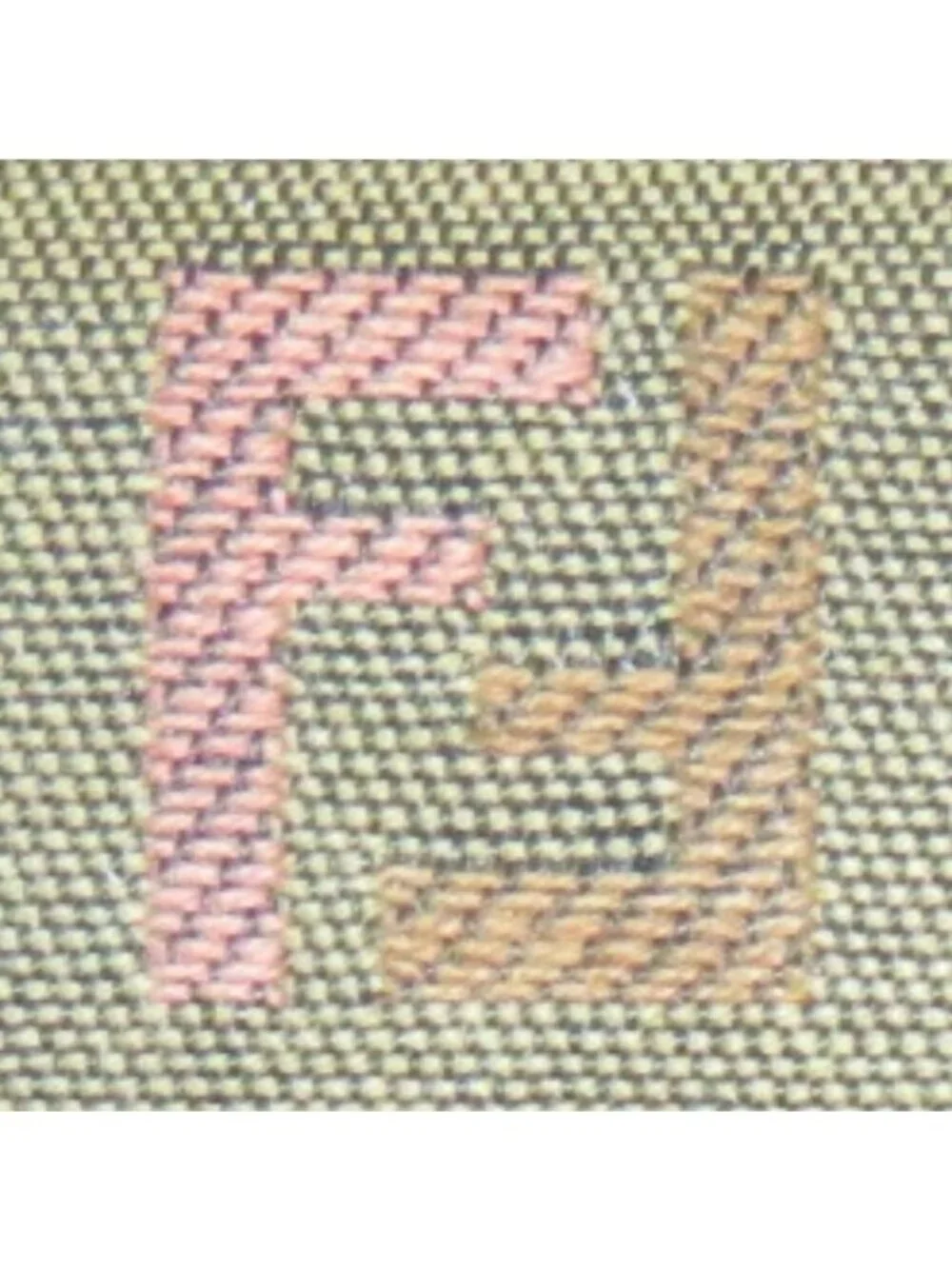 Fendi Monogram Logo Canvas & leather medium wallet Vintage piece with COA - Picture 11 of 14